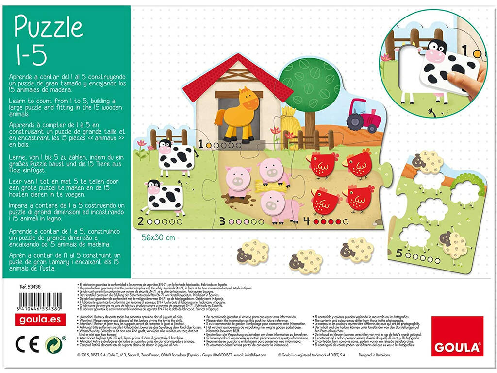 Puzzle Ferme 1-5