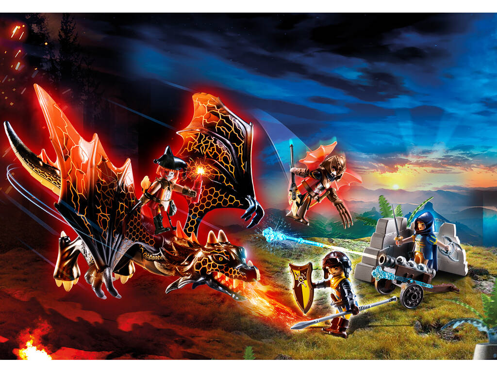 Playmobil Novelmore Attacco del Drago 70904