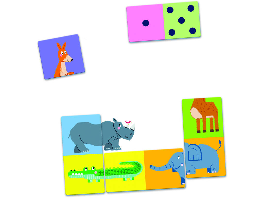 Domino des Animaux Clementoni 55314