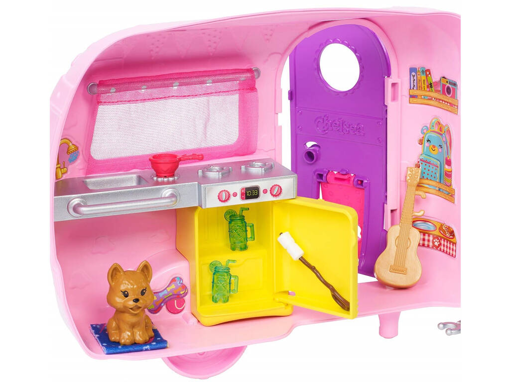 Barbie Caravane De Chelsea Mattel FXG90