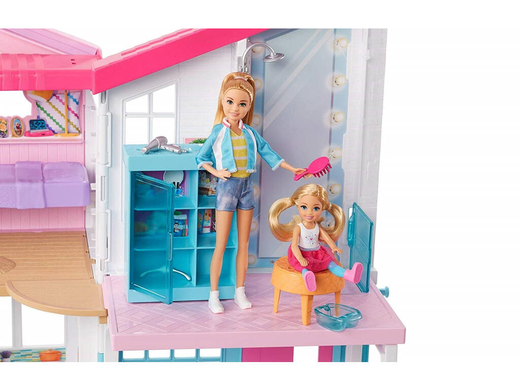 Barbie Casa Malibú com Acessórios Mattel FXG57
