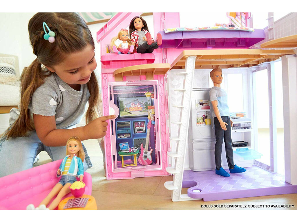 Barbie Casa Malibú com Acessórios Mattel FXG57