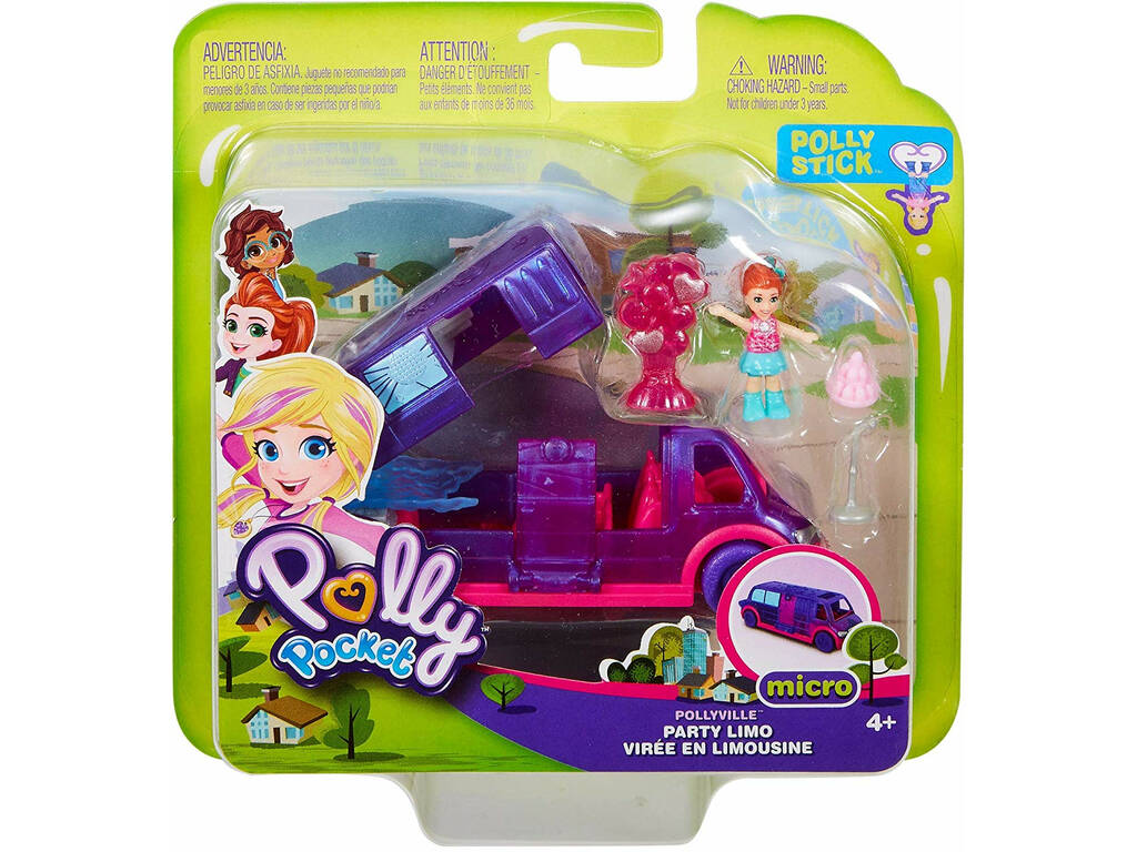 Polly Pocket Pollyville Limousine Mattel GGC41