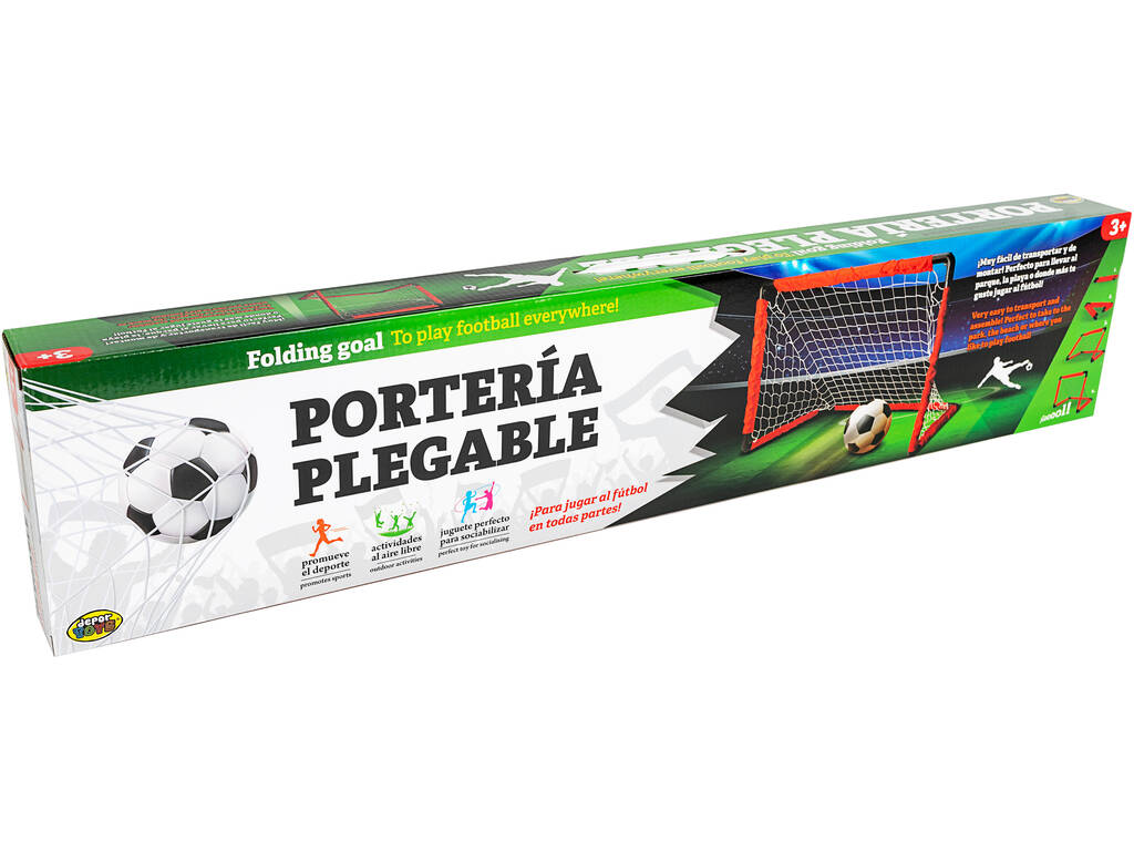 Porta Piegabile 84x81.5 cm. con Pallone