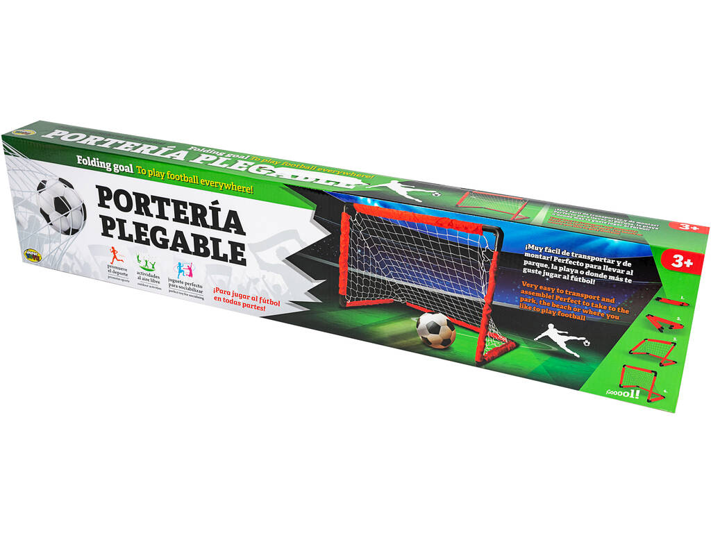 Porta Piegabile 84x81.5 cm. con Pallone