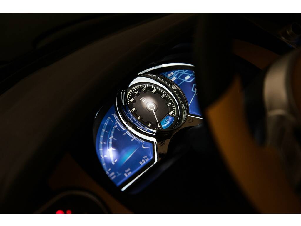 Auto Batteria Bugati Chiron 12 V. 2.4 GHZ