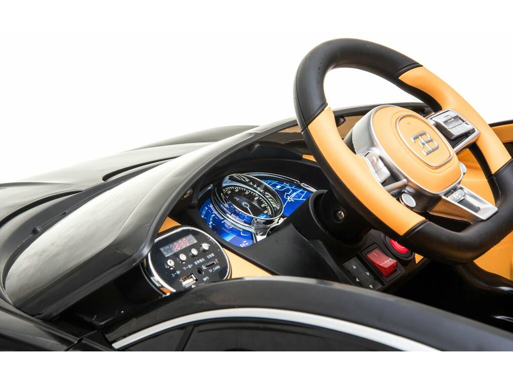 Auto Batteria Bugati Chiron 12 V. 2.4 GHZ