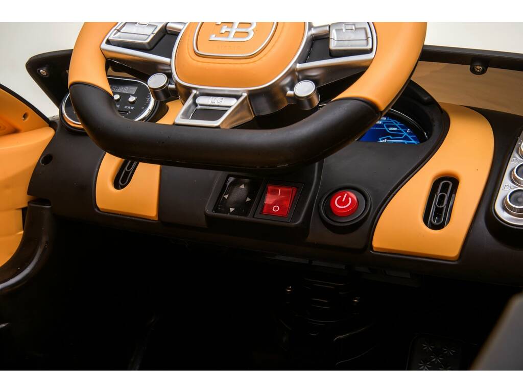 Auto Batteria Bugati Chiron 12 V. 2.4 GHZ