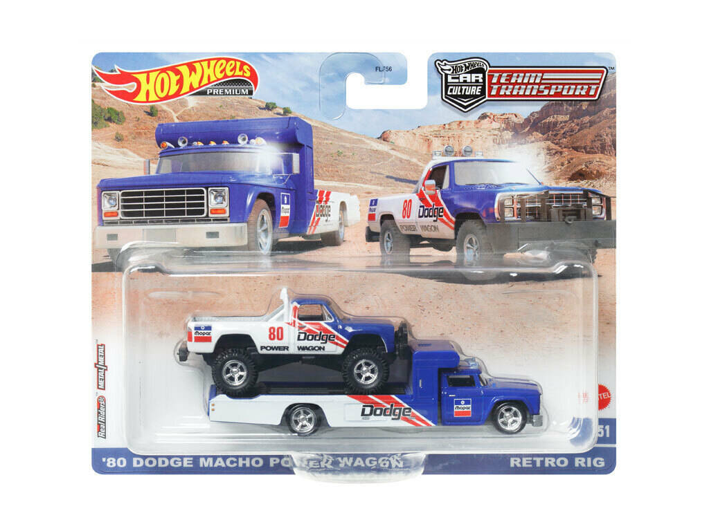 Hot Wheels Véhicule Team Transport Mattel FLF56