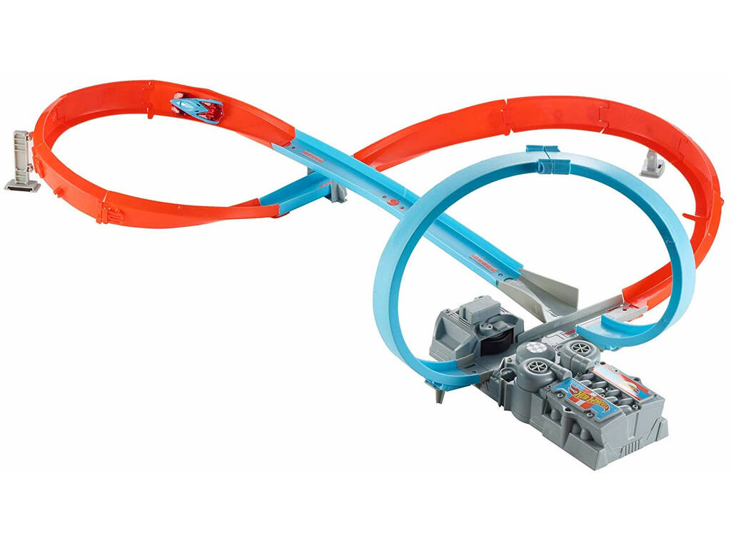 Hot Wheels Track Builder Piste Sous Forme de 8 Mattel GGF92