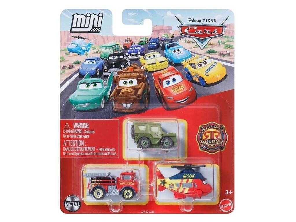 Cars Pack 3 Mini Racers Mattel GKG01