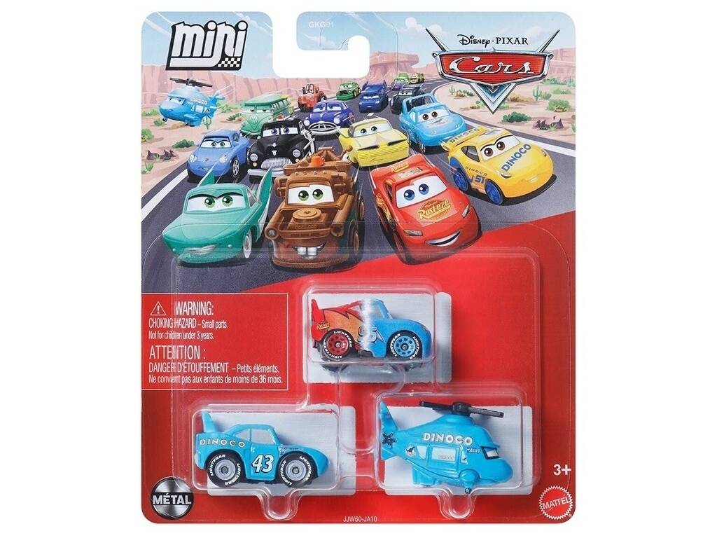 Cars Pack 3 Mini Racers Mattel GKG01