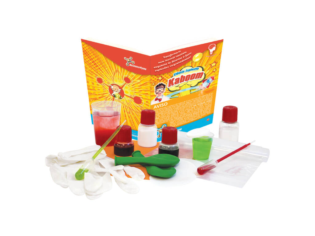 Kaboom Scienza Esplosiva n Portoghese Science4you 60865