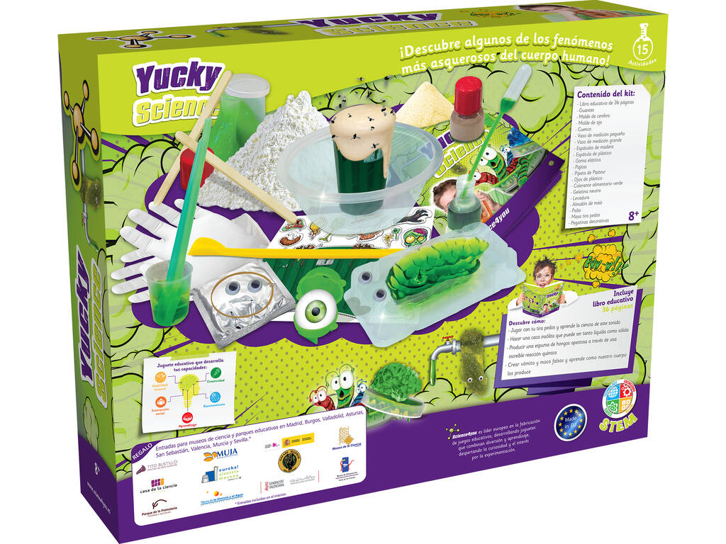 Yucky Science Scienza Disgustosa Science4you 61169