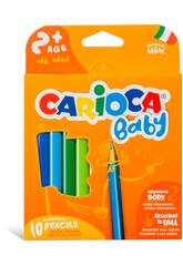 Lápis Carioca Baby 10 Cores 42819