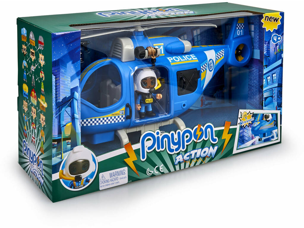 Pinypon Action Helicóptero Polícia Famosa 700014782