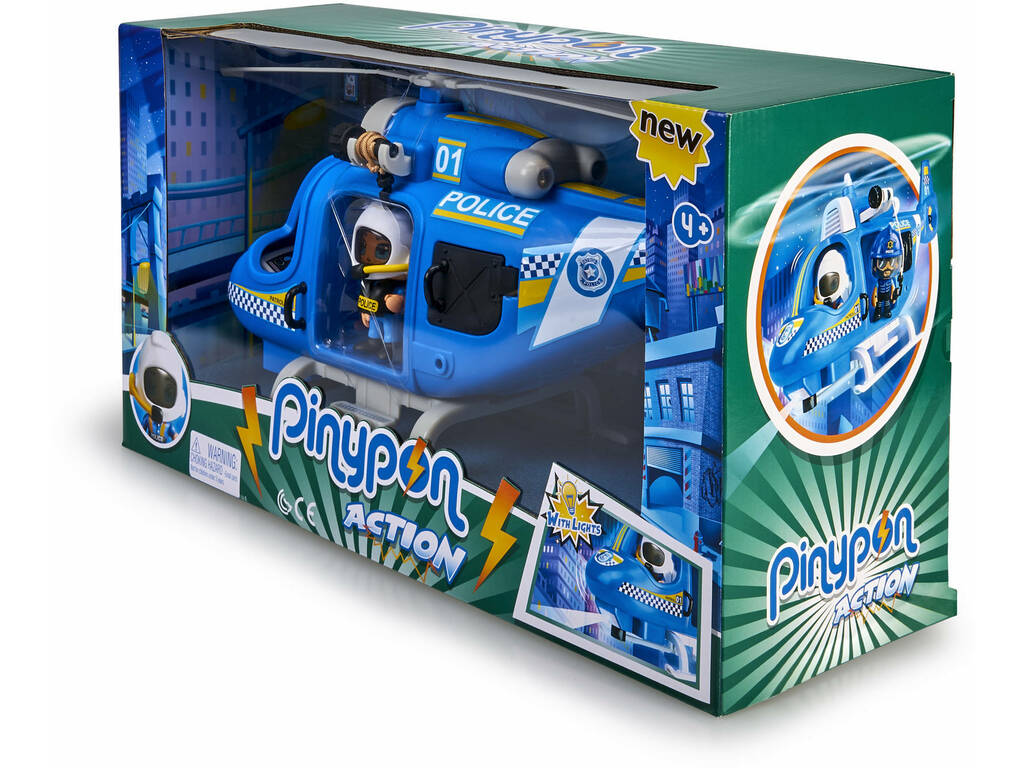 Pinypon Action Helicóptero Polícia Famosa 700014782