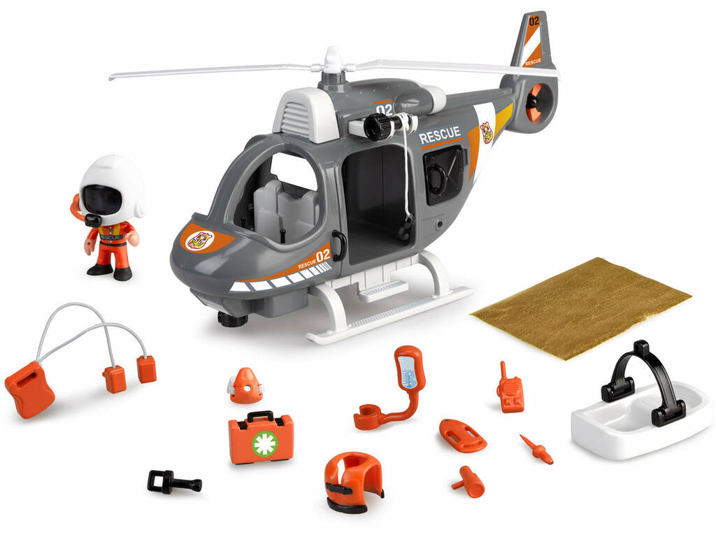 Pinypon Action Elicottero di Salvataggio Famosa 700015350