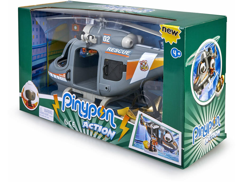 Pinypon Action Elicottero di Salvataggio Famosa 700015350