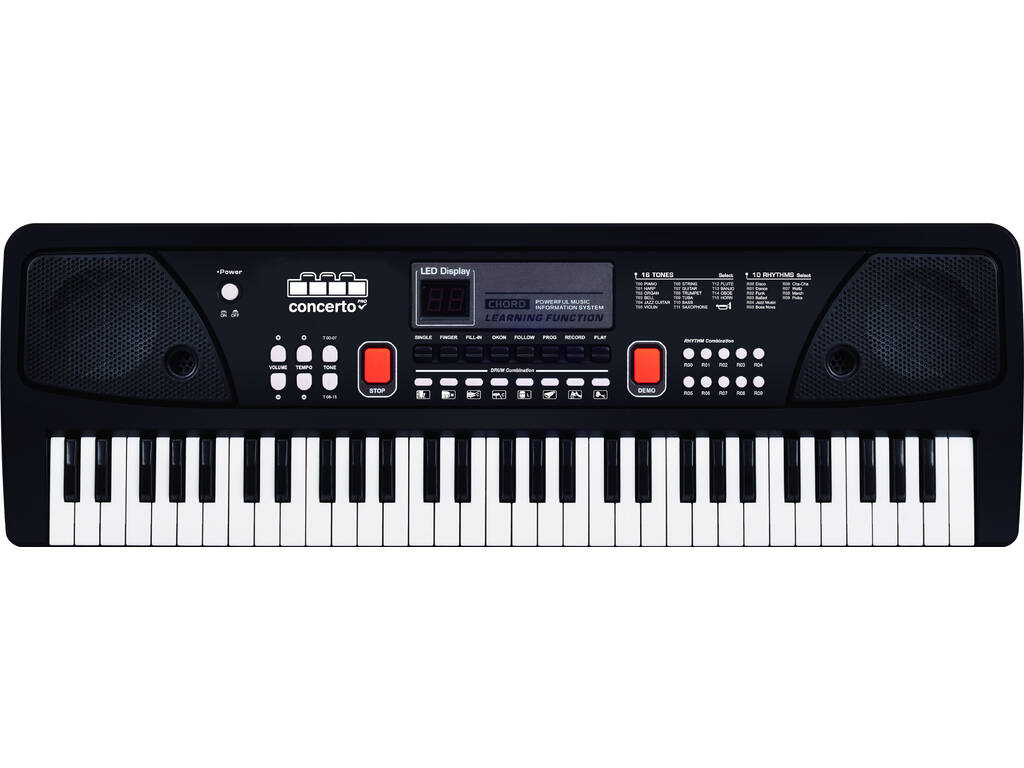 Organo 61 Tasti Con Microfono e Porta Usb Reig 8922