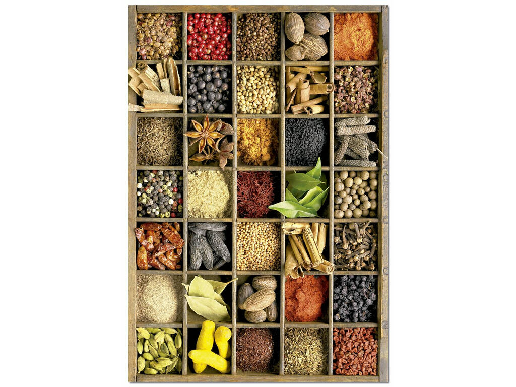 Puzzle 1.000 Spezie del Mondo Educa 15524