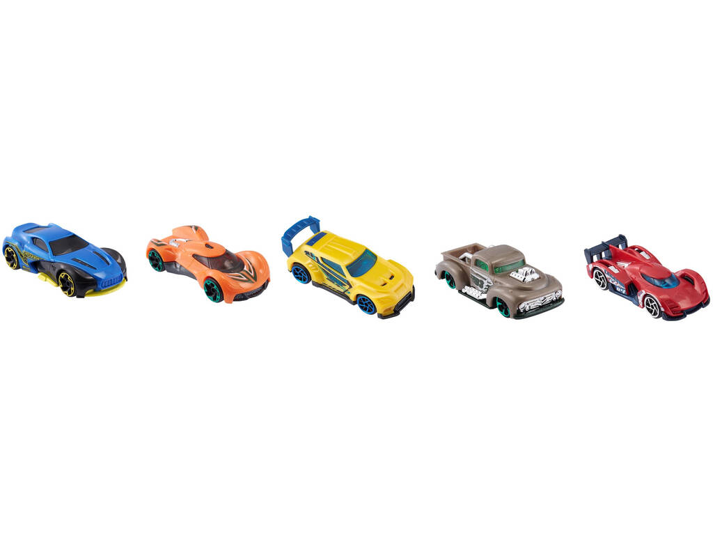 Metal Machines Pack 5 Voitures en Métal Zuru 11007541