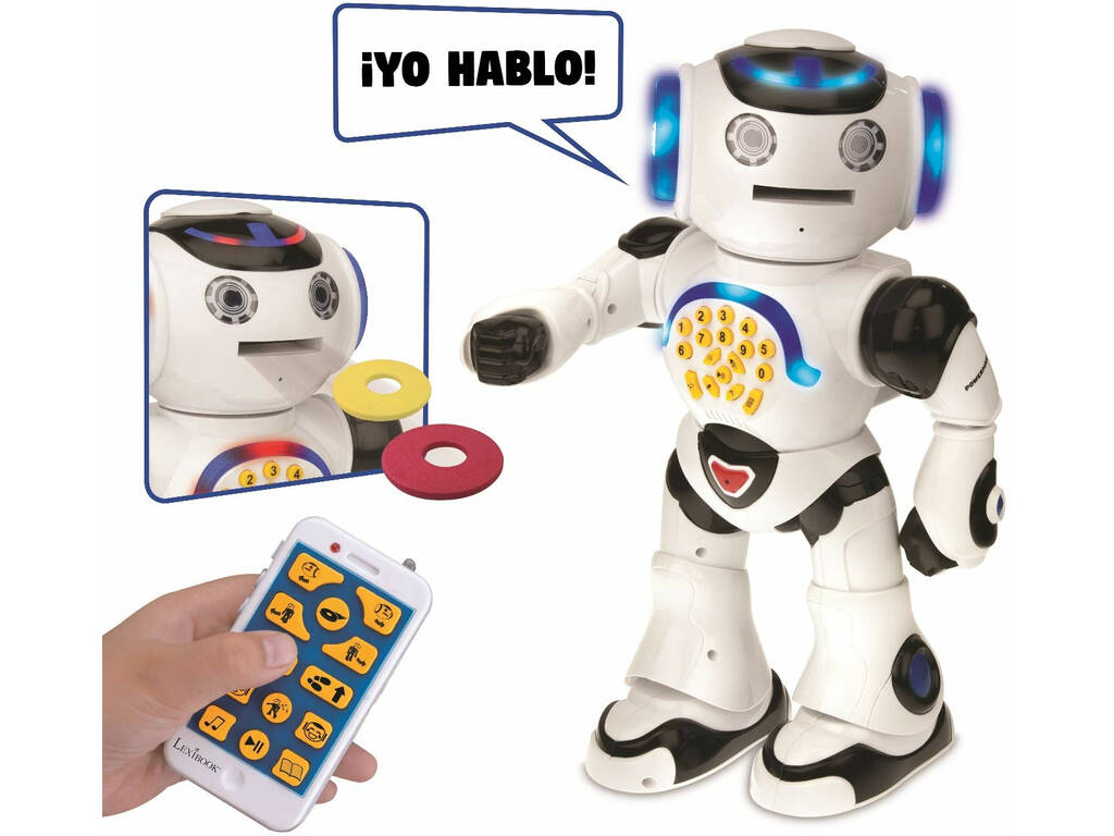 Robot Powerman Intrattenimento Educativo Lexibook ROB50ES