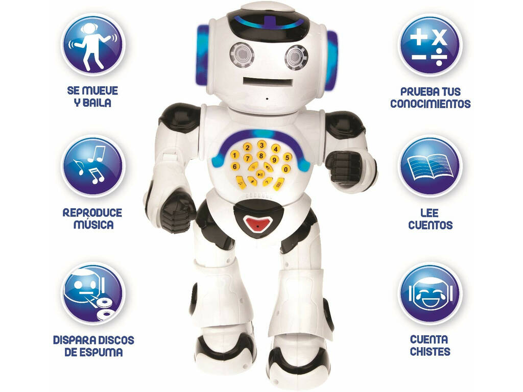 Robot Powerman Intrattenimento Educativo Lexibook ROB50ES