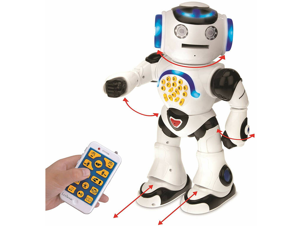 Robot Powerman Intrattenimento Educativo Lexibook ROB50ES
