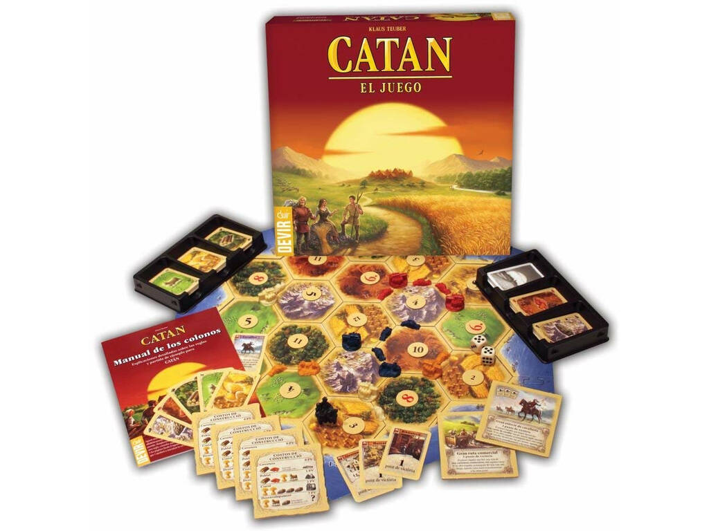 Catan, Gioco Da Tavolo Devir BGCATAN