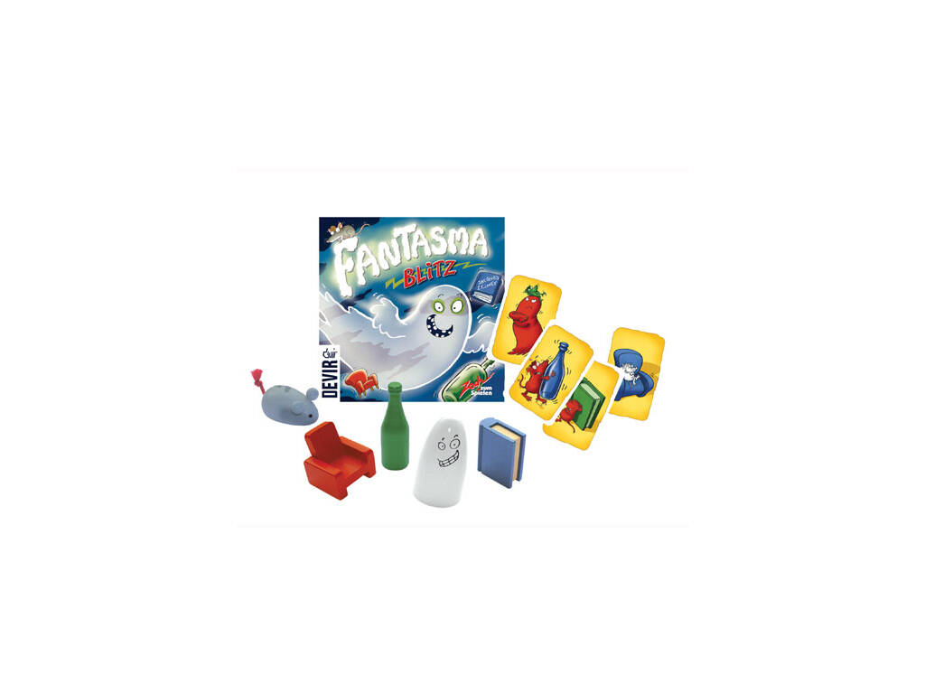Jogo De Tabuleiro Fantasma Blitz Devir BGBLITZ