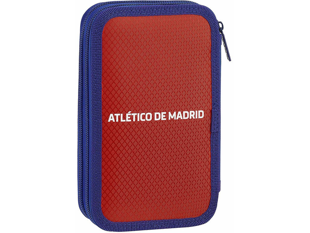 Plumier Duplo Atletico de Madrid 28 peças Safta 411845854