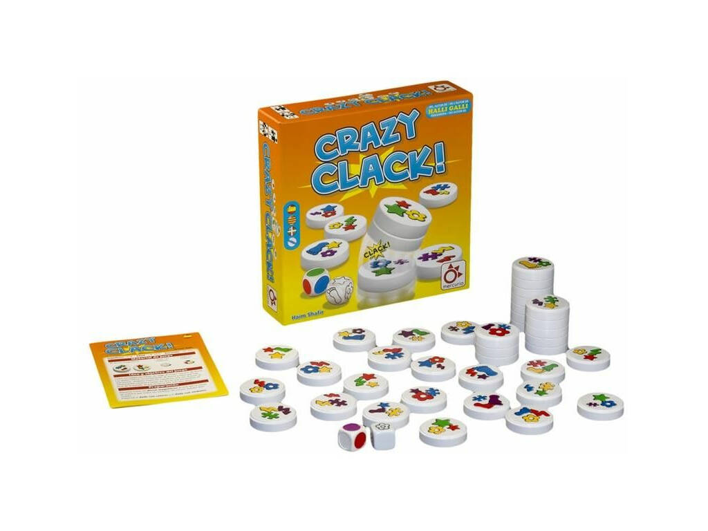 Jogo De Tabuleiro Crazy Clack! Mercurio A0043