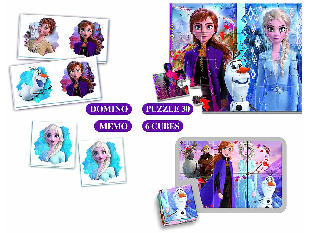 Frozen 2 Edukit 4 en 1 Clementoni 18059