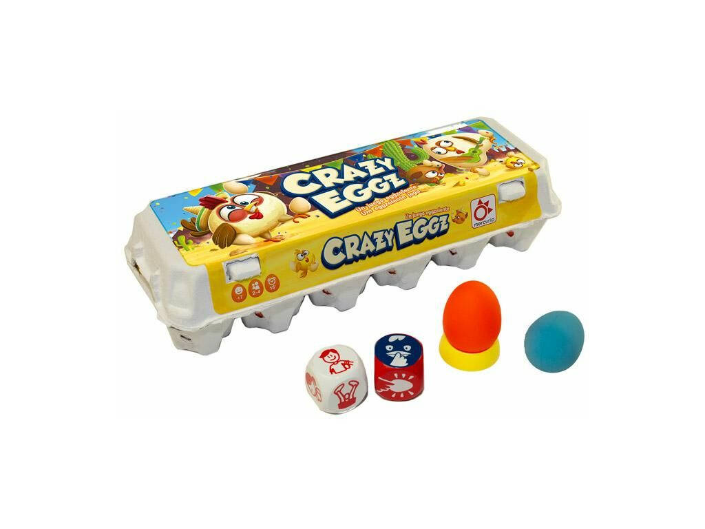 Jogo de Tabuleiro Crazy Eggz Mercurio HB0001