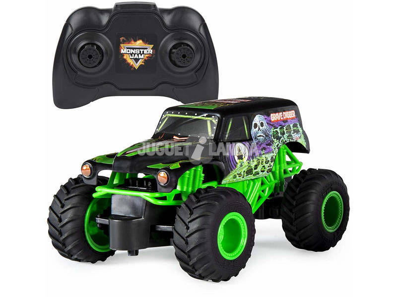 Radio Control Monster Jam Grave Diver 1:24 Bizak 61926682 Teledirigido
