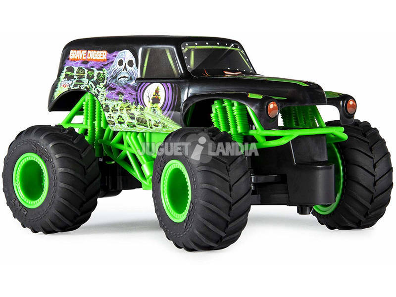 Radio Control Monster Jam Grave Diver 1:24 Bizak 61926682 Teledirigido