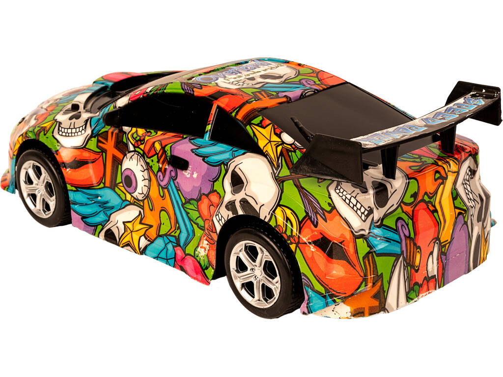 Auto Ad Attrito Racing Car Graffiti Overlord 48 cm.