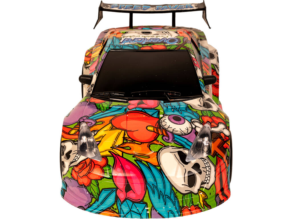 Auto Ad Attrito Racing Car Graffiti Overlord 48 cm.