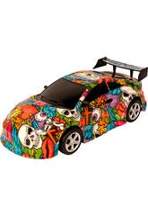 Véhicule à Friction Racing Car Graffiti Overlord 48 cm.