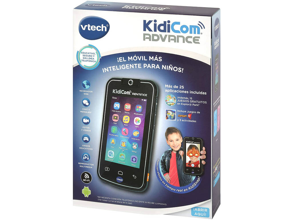 Kidicom Advance Nero Vtech 186622