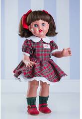Robe Ecossaise Rouge et Verte Mariquita Pérez MP20209