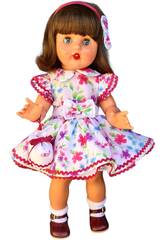 Robe Imprimée Fleurs Fuchsia Mariquita Pérez MP20220