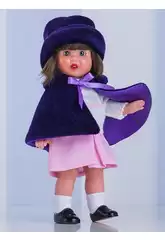 Mini Ensemble Manteau Violet Mariquita Pèrez MM20109