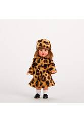 Mini Conjunto Casaco Leopardo Mariquita Pérez MM20115