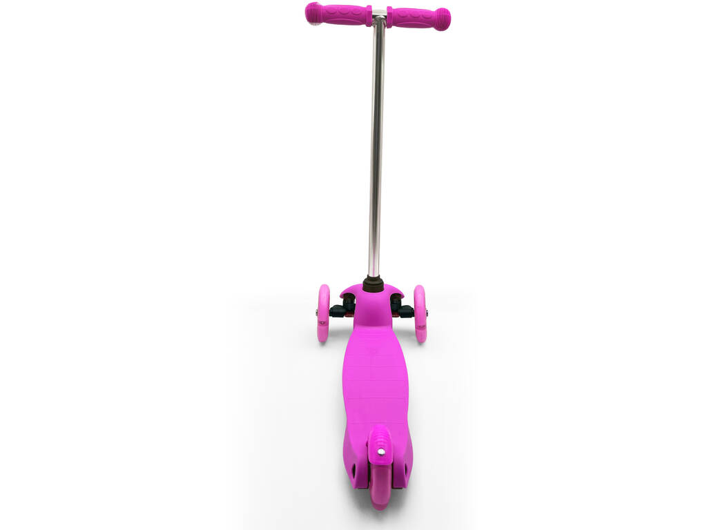Patinete Rosa de 3 Ruedas con Luz - imagen 4