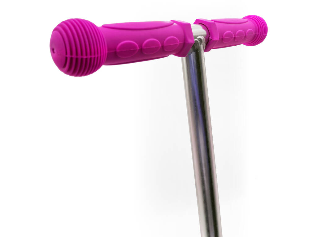 Patinete Rosa de 3 Ruedas con Luz - imagen 8