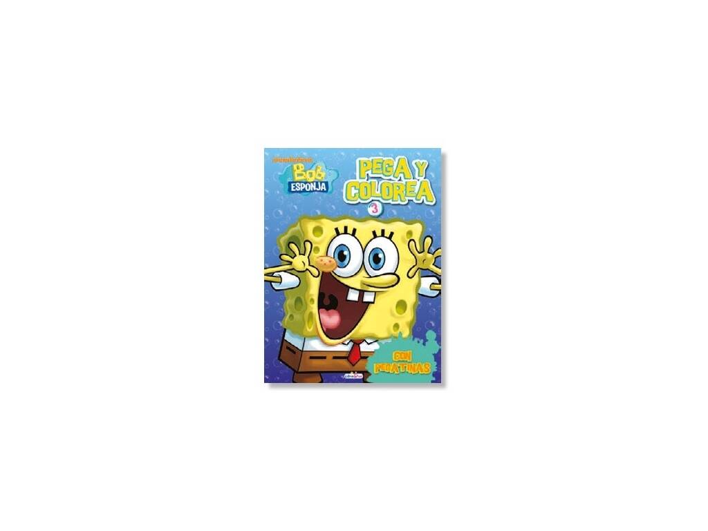 Bob Esponja Pegacolor Ediciones Saldaña LD0284
