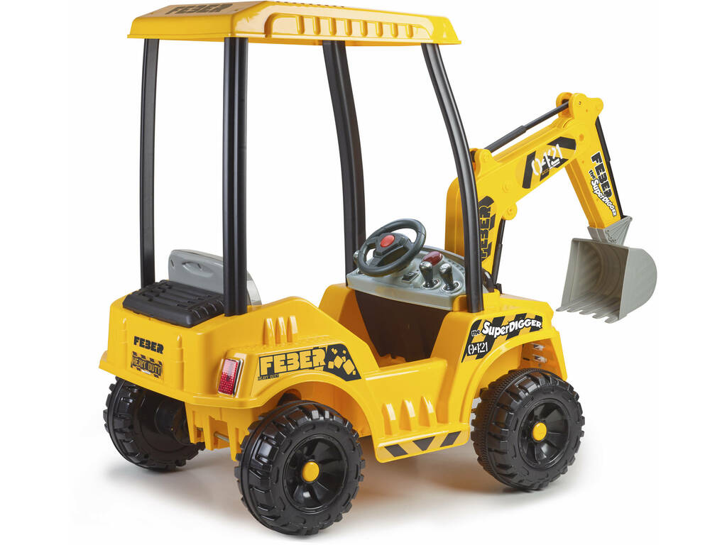 Véhicule Feber Super Digger 12v. Famosa 800012320