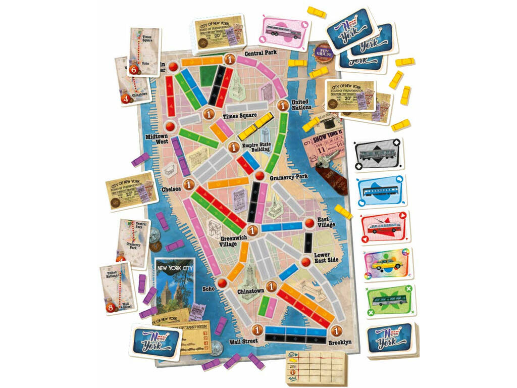 Aventuriers au Train à New York Asmodee DW720860